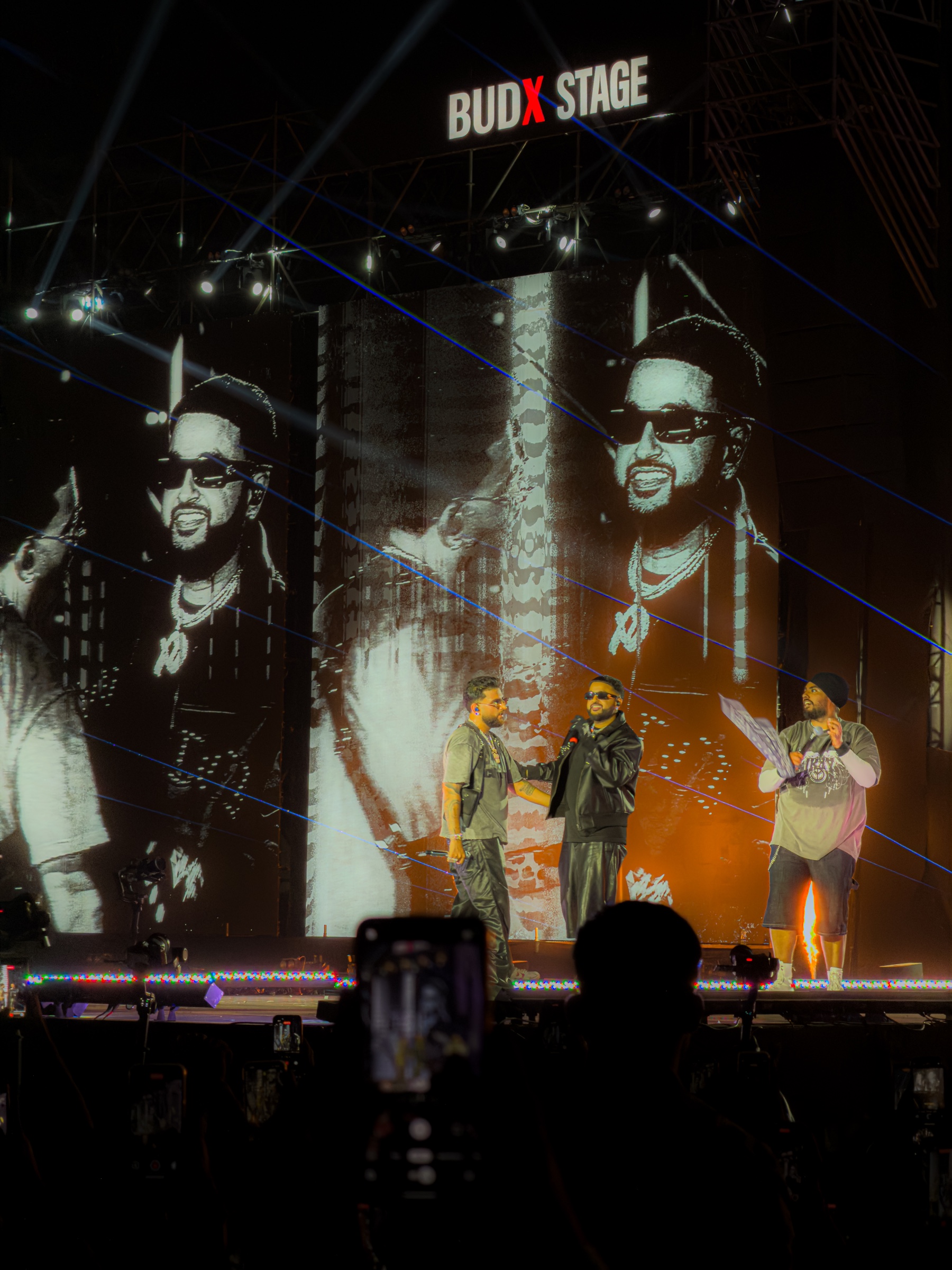 Concert stage lights