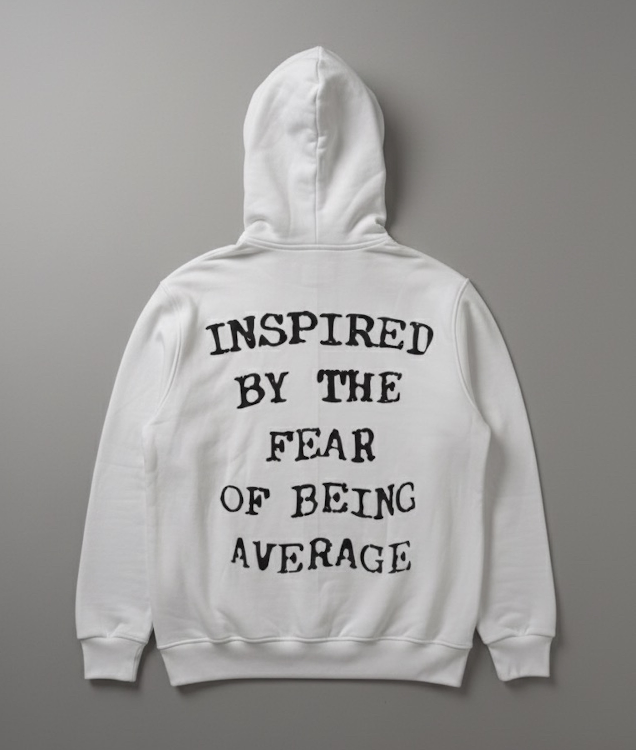 NOIREX hoodie AI mockup back view