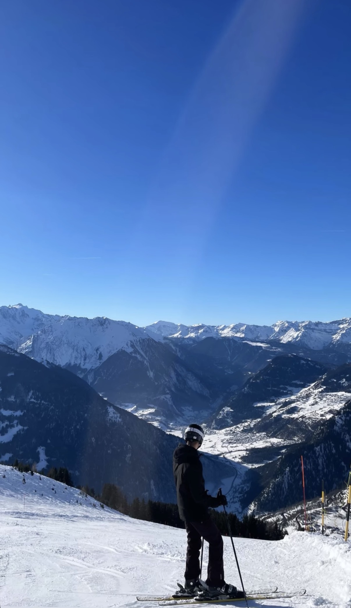Arshan skiing in Verbier